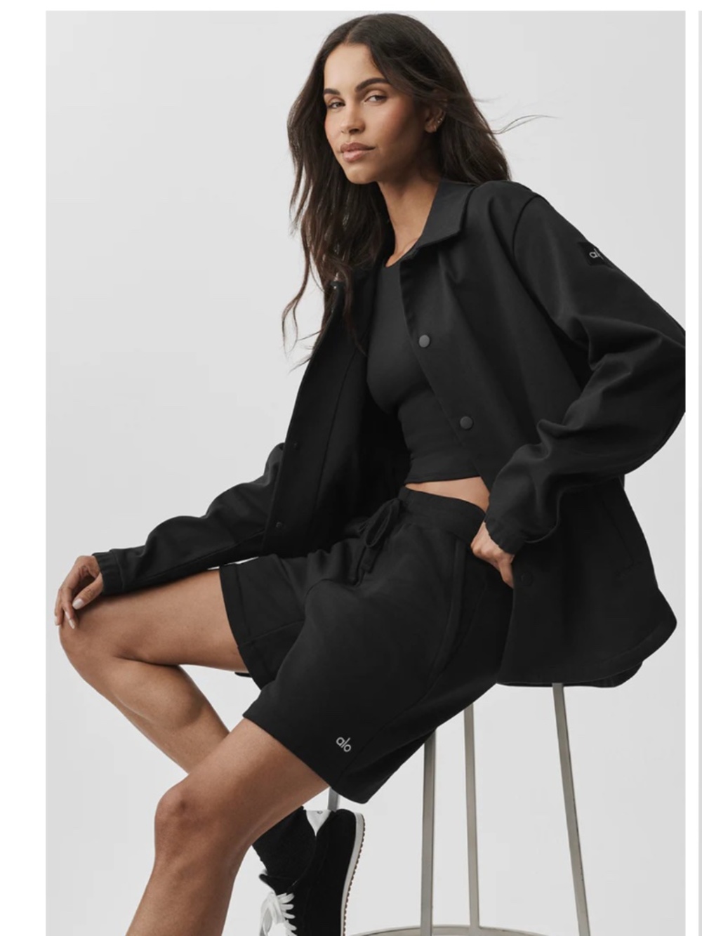 Edition Sueded Jacket - Black